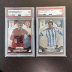 PSA 9 2014 Panini Prizm C.Ronaldo Messi - メルカリ