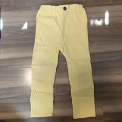 イエロー長ズボン 100cm