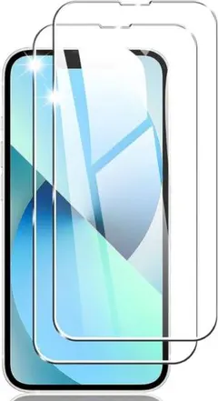 2枚入り　iphone 14 plus ガラスフィルム 液晶保護フィルム