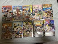 初版・帯付き・シュリンク未開封 ワンピース105巻〜110巻 112巻 113巻