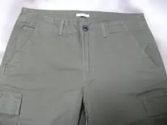 ★値下★OUTDOOR★カーゴゴルフパンツ★オリーブ色 4ポケット★W８５cm★