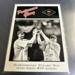 MLB 2001 フリアポストシーズングローリー ランディジョンソン シリング