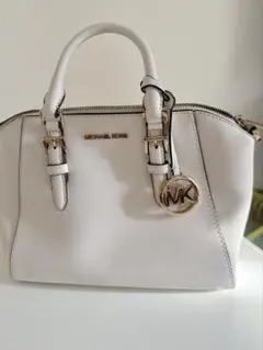 MICHAEL KORS ホワイトハンドバッグ