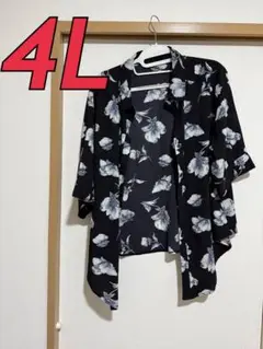 花柄 4L サイズ トップス