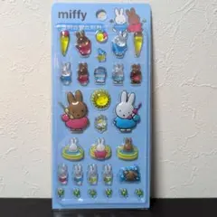 う*。様 ミッフィー　3Dシール　韓国購入