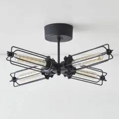 美品 ジャーナルスタンダードファニチャー シーリングライト ウィンチェスター4