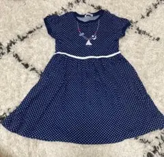 美品❣️ファミリア　110㌢　ワンピース