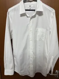UNIQLO ホワイト スリムフィット ワイシャツ L