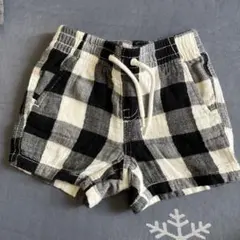 GAPチェック柄ショートパンツ