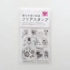 阪急文具の博覧会限定 サンビー阪急手提げ紙袋クリアスタンプ 7F-