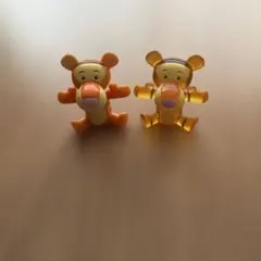 ティガー フィギュア 2体セット くまのプーさん　平成レトロ