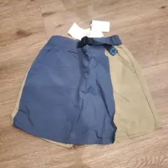 チャオパニックティピー　スカパン　ネイビー×ベージュS100~110cm