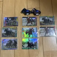 競馬　サラブレッドウエハース　カードまとめ売り　競馬クリップ　まとめ売り