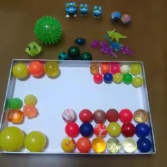 スーパーボールすくい 詰め合わせ ケロマツフィギュア　妖怪ウォッチソフビのサムネイル