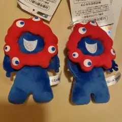 関西万博 EXPO2025 ミャクミャク ぷちマスコットキーチェーン 全身 2個
