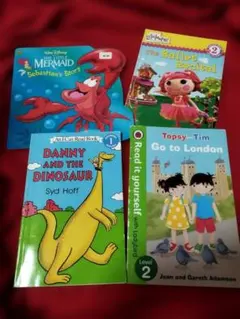 子供向け英語絵本4冊セット