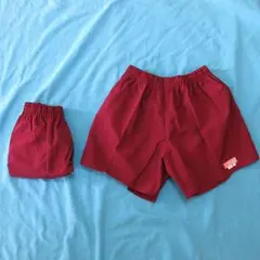 体操服★短パン★ショートパンツ★セプター★SCEPTER★エンジ★M②★2枚組