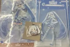 一番くじ　雪ミク　2011 C賞 R賞S賞　3点セット