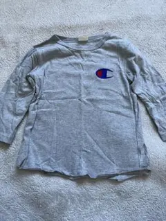 Champion 長袖カットソー 140 グレー