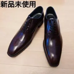 【新品未使用】リーガル 21EL ストレートチップ ワイン ビジネスシューズ