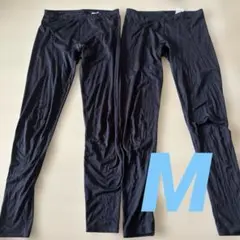 ユニクロ ヒートテック レギンス 2枚セット Mサイズ