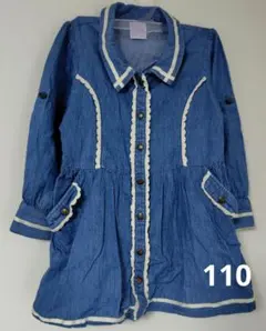 axesfemmekids デニム ワンピース 110