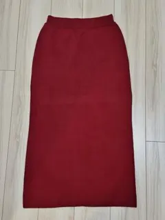 【12/20迄 最終お値下げ】discoat ナローニットスカート