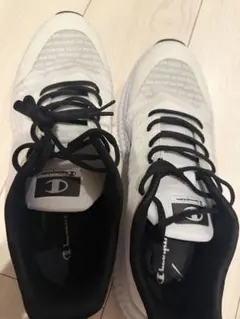 Champion スニーカー ホワイト ブラックのサムネイル