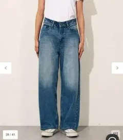 アメリカンホリック　ワイドデニム　XS