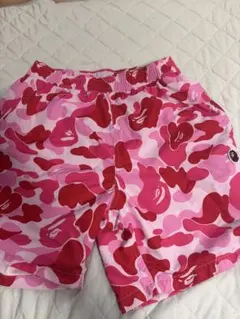 2026年最新】A BATHING APE カラー：ピンク系 メンズ ショートパンツ