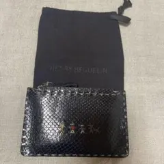 【ほぼ未使用】エンリーベグリン オミノ　二つ折り財布　カードケース ほぼ未使用】エンリーベグリン オミノ 二つ折り財布 カード