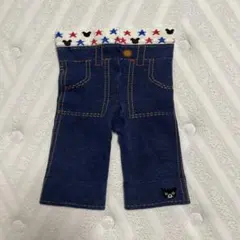 ミキハウス DOUBLE.B デニム風スパッツ 70-80