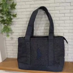 専用美品♥Ralph Lauren ダークブルー トートバッグ