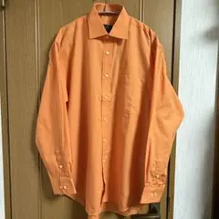 【新品•未使用】Adam & Eve オレンジ 長袖シャツ M
