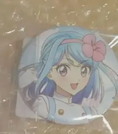 湊みお　アイカツフレンズ　DMMスクラッチ　ミニフィギュア　缶バッジ