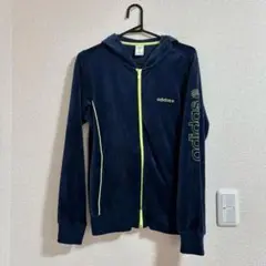 adidas NEO フリーストレーナー ネイビー　ベロア