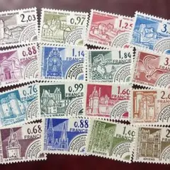 78985セール現品限　外国切手　フランス発行建築物風景1種揃凹版 2026年最新】フランス切手の人気アイテム - メルカリ