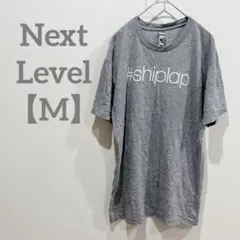 匿名配送✨Next Level【M】半袖Tシャツ 綿混 カジュアル グレー