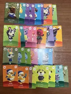 あつ森 amiboカード 31枚セット ミッチェル スピカ ジャック 他