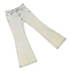 GU スリムフレアジーンズ 62 BLUE Sサイズ