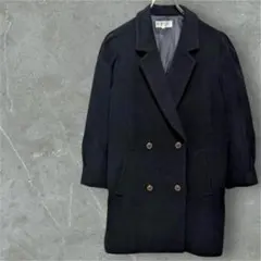 高級✨ バンベール カシミヤ ウール100% 【S】 チェスターコートのサムネイル
