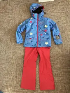 phenix 子ども用 スキーウェア 花柄