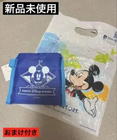 東京ディズニーリゾート ミッキーマウス エコバッグ【ディズニーワッペン】おまけ付