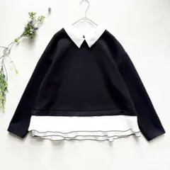 【極美品】ノーリーズ　ダンボール×オーガンジーブラウス　2way　2025SS
