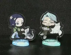 ガンダムジークアクス　カラオケまねきねこ　アクリルスタンド　２個セット