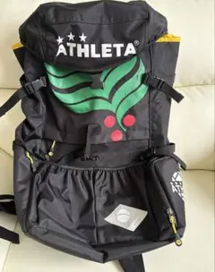 ATHLETA バックパック 黒/緑/赤