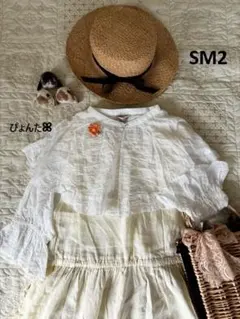 美品★WaterlessLinen前後2WAYジャンパースカート＊イエローのサムネイル