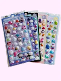 新品BONBON DROP キャラクターぷくぷく3Dシール