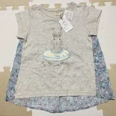 新品・未使用　半袖Tシャツ　110㎝　ラポシェビスキュイのサムネイル