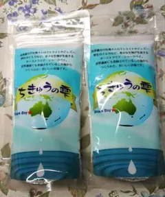 ちきゅうの雫 天日塩 細粒 200g×2袋のサムネイル